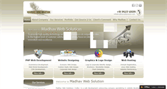 Desktop Screenshot of madhavwebsolution.com